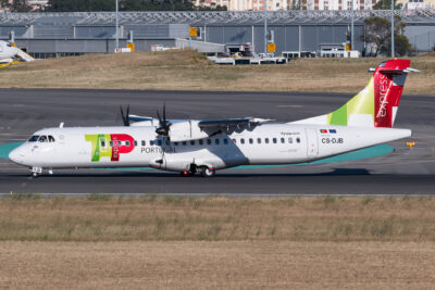TAPPortugalExpress ATR72 CS-DJB LIS 160618