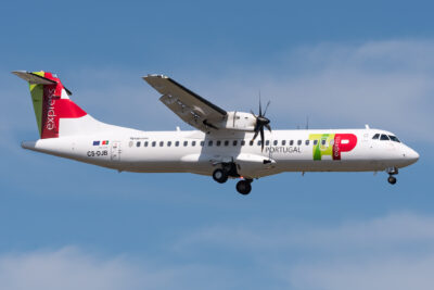 TAPPortugalExpress ATR72 CS-DJB LIS 180618
