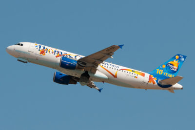 ThomasCookAirlines A320 OO-TCH PMI 130512