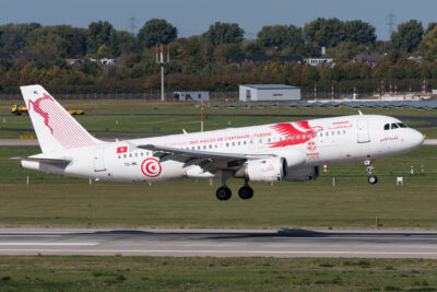 Tunisair A320 TS-IML DUS 290918a