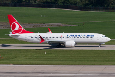 TurkishAirlines B38M TC-LCF ZRH 020921