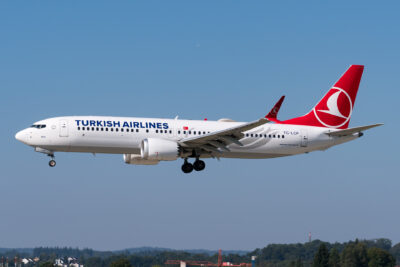 TurkishAirlines B38M TC-LCF ZRH 020921a