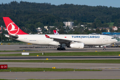 TurkishCargo A33F TC-JDS ZRH 010921