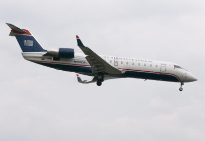 USAirwaysExpress CRJ200 N414ZW DCA 021009