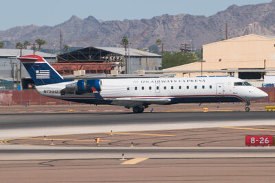 USAirwaysExpress CRJ200 N7291Z PHX 031010