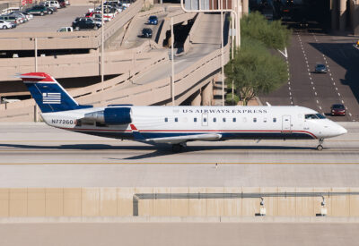 USAirwaysExpress CRJ200 N77260 PHX 031010