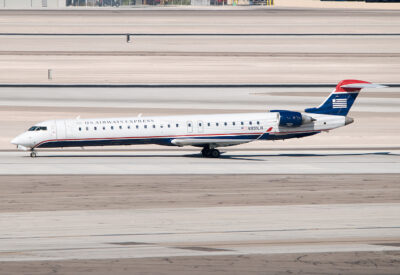 USAirwaysExpress CRJ900 N931LR LAS 051009
