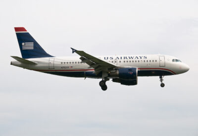 USAirways A319 N752US DCA 021009