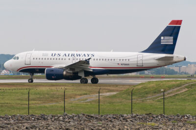 USAirways A319 N758US DCA 021009