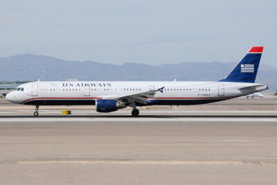 USAirways A321 N178US LAS 130311