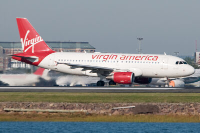VirginAmerica A319 N528VA BOS 290909