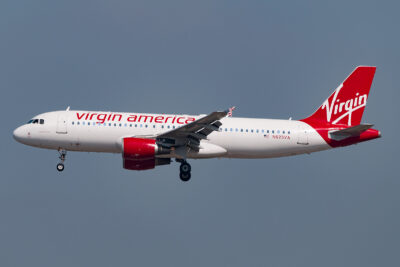 VirginAmerica A320 N623VA LAX 081009