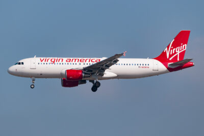 VirginAmerica A320 N630VA LAX 081009
