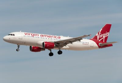 VirginAmerica A320 N632VA LAS 130311
