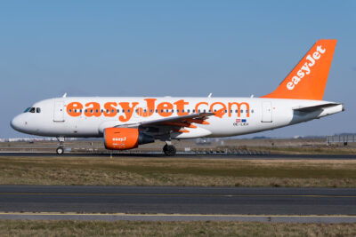 easyJetEurope A320 OE-LKH CDG 260218