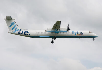 flybe Dash8-Q400 G-ECOK LGW 120509