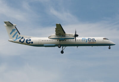 flybe Dash8-Q400 G-JECI LGW 120509