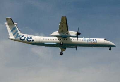 flybe Dash8-Q400 G-JEDM LGW 120509