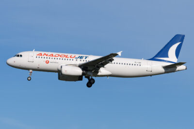Anadolujet A320 YL-LDI DUS 240923