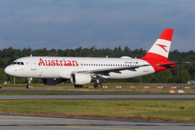 Austrian A320 OE-LBK FRA 230923a