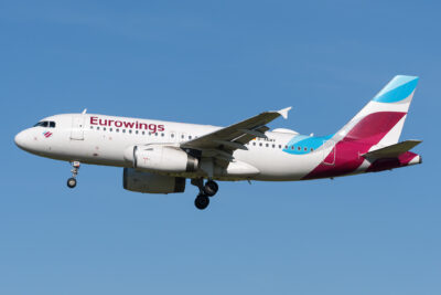 Eurowings A319 D-AGWV DUS 240923