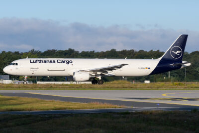 LufthansaCargo A321F D-AEUA FRA 230923