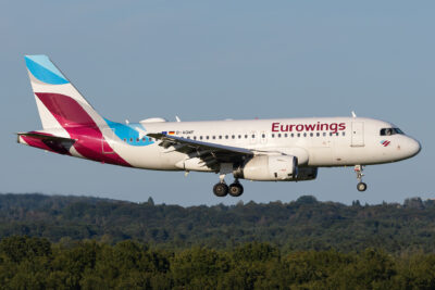 Eurowings A319 D-AGWF CGN 240923