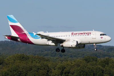 Eurowings A319 D-AGWO CGN 240923