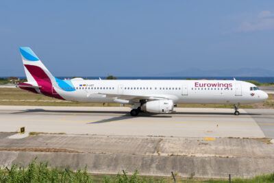Eurowings A321 D-AIDT RHO 020923