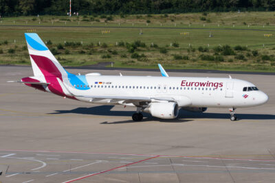 Eurowings A32A D-AEWI CGN 240923