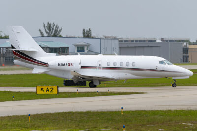 NetJets CitationLatitude N562QS APF 230324