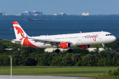 AirCanadaRouge A32B C-FJOK TPA 240324