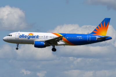 AllegiantAir A320 N241NV PGD 230324