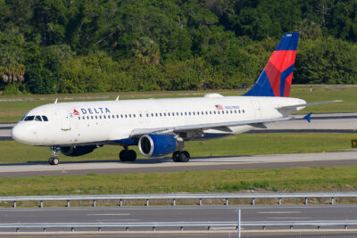 Delta A320 N362NW TPA 240324