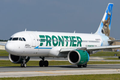 Frontier A20N N301FR SRQ 250324