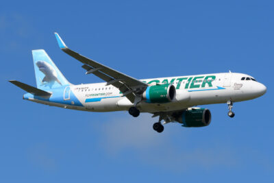 Frontier A20N N382FR TPA 240324