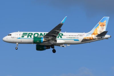 Frontier A320 N229FR TPA 240324