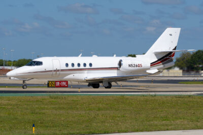 NetJets CitationLatitude N526QS TPA 240324