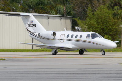 Private CitationJet1 N91RB BCT 280324