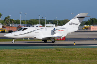 Private HondaJet N135CX TPA 250324