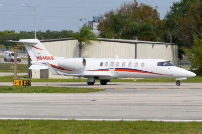 Private Learjet45 N848AG BCT 280324