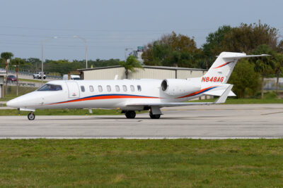 Private Learjet45 N848AG BCT 280324a