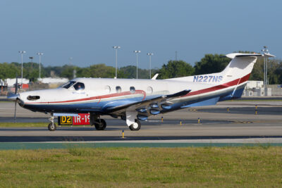 Private PC-12 N227NS TPA 250324