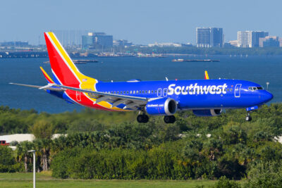 Southwest 38M N8828L TPA 240324