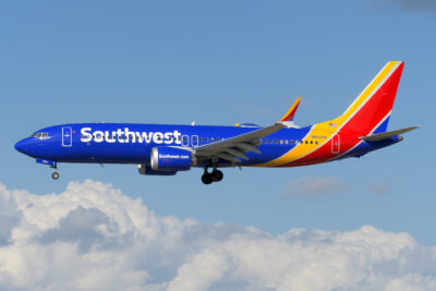 Southwest 38M N8920Q SRQ 230324