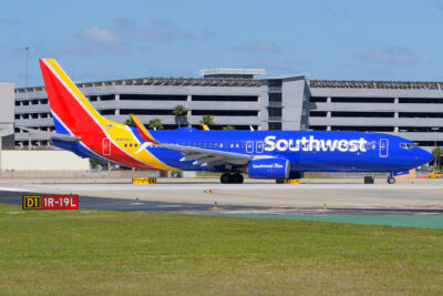 Southwest 73H N8624J TPA 240324