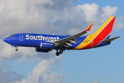 Southwest 73W N276WN SRQ 230324