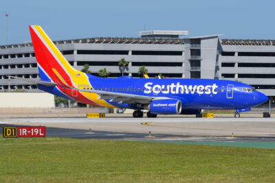 Southwest 73W N769SW TPA 250324