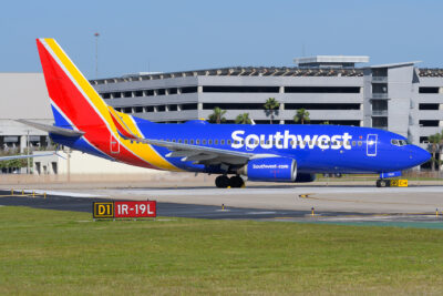 Southwest 73W N7835A TPA 250324