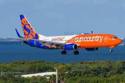 SunCountry 73H N845SY TPA 240324